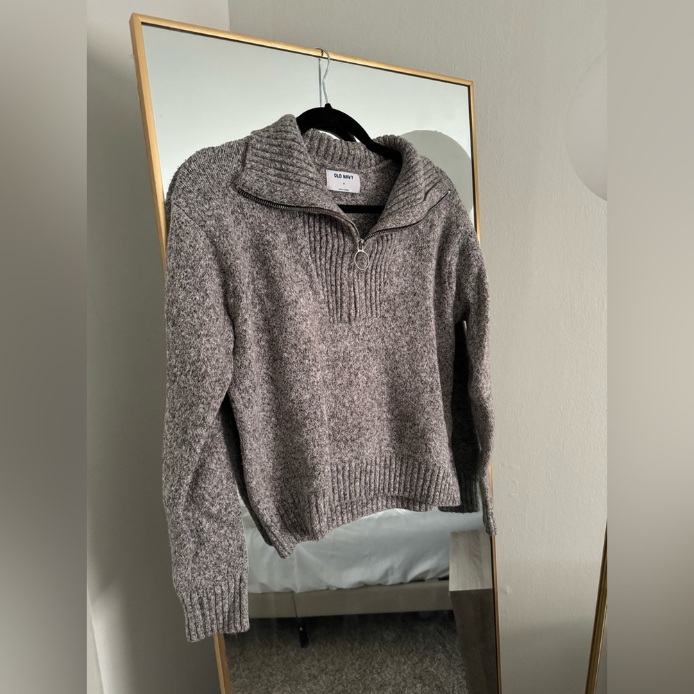 Old Navy quarter zip sweater